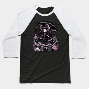 Gothic Lolita Baseball T-Shirt